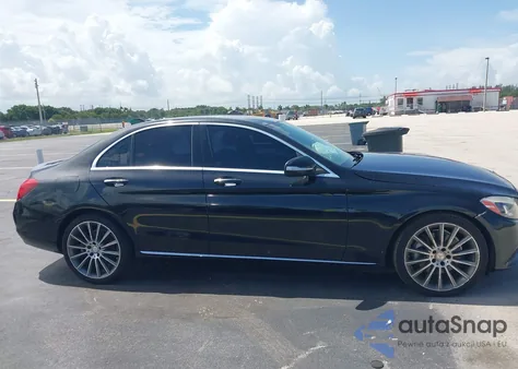 2015 Mercedes-Benz C 300 4Matic from USA, damaged, VIN 55SWF4KB6FU003122